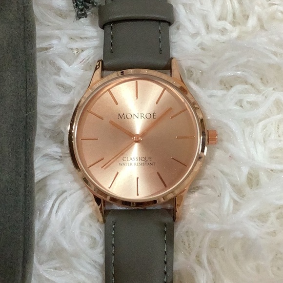 Monroe Rose Gold Watch - Picture 2 of 3